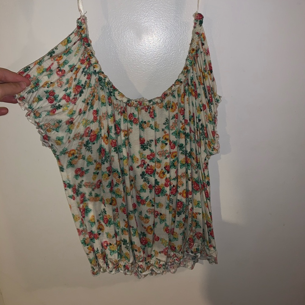 Urban Outfitters off the shoulder crop top